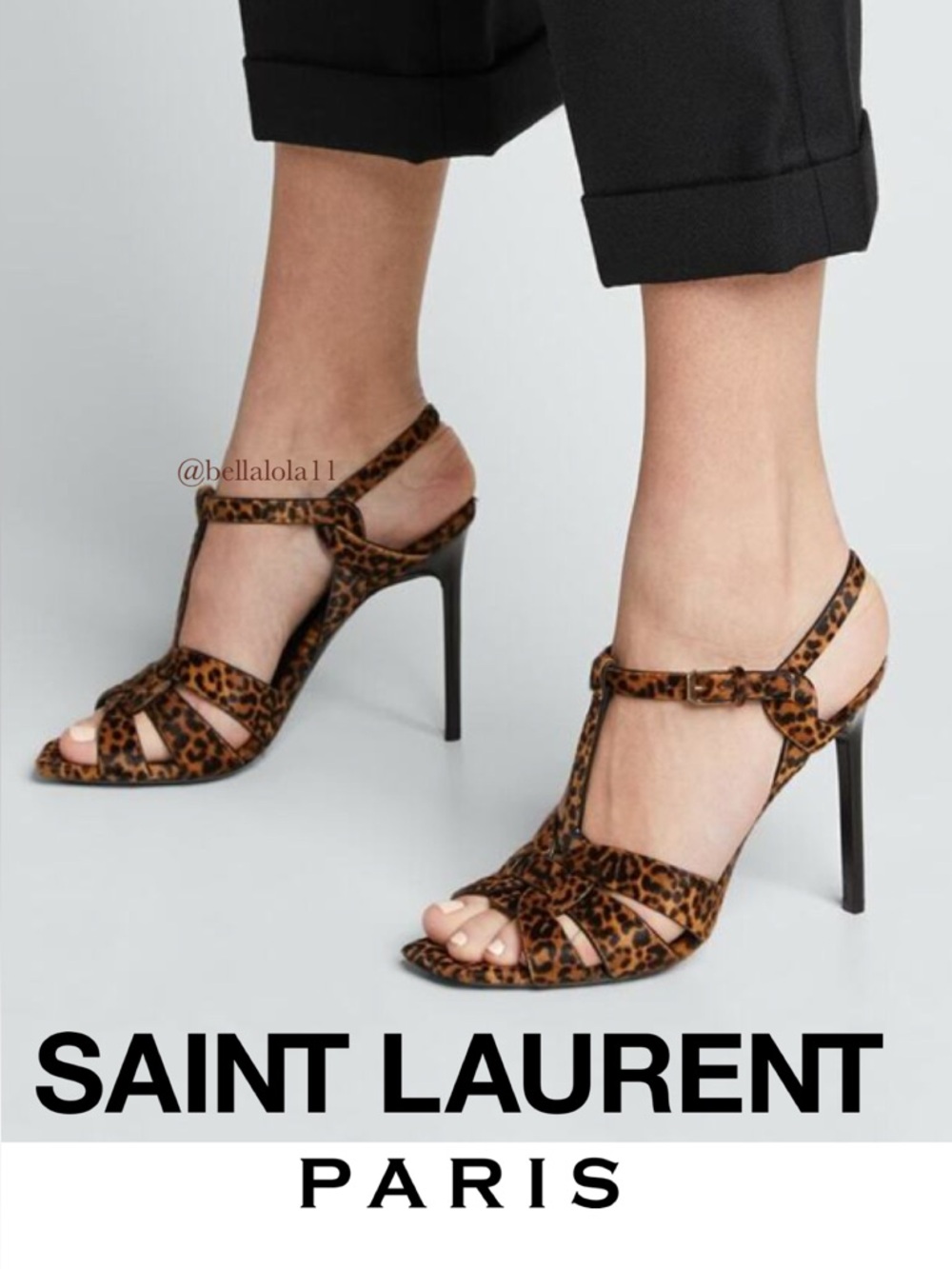 NEW IN BOX AUTHENTIC SAINT LAURENT TRIBUTE SANDALS